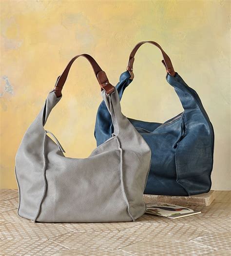 slouchy leather bag in style.